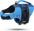ASENKU Dog Life Jacket with Reflective Stripes, Adjustable High Flotation Dog Safety Vest, Ripstop Pet Lifesaver for Swi
