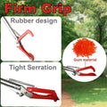 Snake Tong Reptile Grabber, 66 Inch Snake Clamping Tool for Safe Snake Handling and Rattlesnake CaptureMade of Stainless