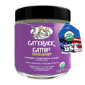 Cat Crack Organic Catnip, 100% Natural Cat Nips Organic Blend that Energizes and Excites Cats, Used for Cat Play, Training, & New Catnip Toys (1 Cup)