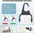 Dog Lights for Night Walking, Clip on Dog Collar Light - 3 Modes, USB-C Rechargeable, IP65 Waterproof, LED Safety Light 