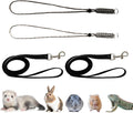 GOMICRAFT Handmade Figure 8 Harness and Leash for Ferrets/Guinea Pigs/Rats