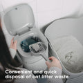 Litter Genie Easy Roll Cat Litter Disposal Pail | Odor Control, Refill Bags & Scoop