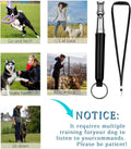 Dog Whistle,Adjustable Ultrasonic Silent Dog Whistle,Dog Whistle to Stop Barking Neighbors Dog,with Lanyard Professional