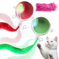 NVTED 2 PCS Interactive Cat Toys for Indoor Cats, Fast Rolling on Carpet Flash and Motion Activated Cat Balls for Bored Indoor Cats