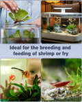 Pawfly Mini Aquarium Sponge Filter, Small Fish Tank Internal Filter with Foam and Air Stone Submersible Bio Sponge Filte
