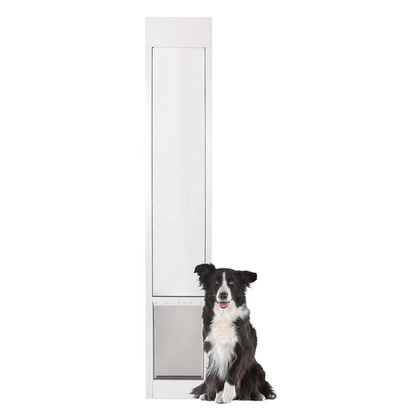 PetSafe 1-Piece Sliding Glass Pet Door for Dogs and Cats - Adjustable Height up to 80 11/16