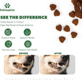 Vetriuntrix Teeth Cleaning Chews for Dogs, Dog Dental Soft Chews for Plaque & Tartar Control with Natural Enzymes, Dental Care for Dogs Fresh Breath with Probiotic