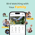 Bird Feeder with Camera Outdoor Solar: Smart Birdfeeder with AI Recognition - 2K HD Live Stream Video Camera for Outside