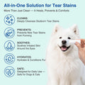 Tear Stain Remover Balm for Dogs & Cats – Vet-Recommended Natural Eye Stain Cleaner Stick, Gentle & Safe Formula – Remov