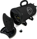Flying Pig High Velocity Dog Pet Grooming Dryer w/Heater (Flying One, Black w/White Logo)