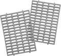 Premium Plastic Rabbit Cage Mats (Gray, 2 Pack) | 15x10 Mat