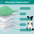 Cooling Blanket for Dogs, Dog Cooling Mat & Bed - Lightweight, Durable & Breathable Pet Throw for Couch, Sofa, Car and F