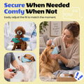 One-Pull Adjustable Dog Muzzle for Small Dogs, No Size Guessing, Allows Panting & Drinking, Prevents Biting, Soft Comfor
