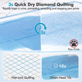 Gimars XXXXL 36"x36" Thicken Heavy Absorbency Dog Pad Extra Large- Jumbo Disposable Polymer Quick Dry No Leaking Pee Pads for Dogs, Cats, Rabbits Pets 30 Counts