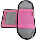 Perfect Petzzz Tote for Lifelike Stuffed Interactive Pet Dogs and Cats, Nylon and Mesh Toy Carrier for Pet Animals, Zippered Carrying Case Accessory (Pink)
