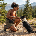 OllyDog Backcountry Day Bag | Dog Training Treat Pouch | Eco-Friendly Recycled Fabric Fanny Pack with Zipper Closure, Bu