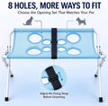 Dog Grooming Hammock with Stand, Pet Sling for Cats and Small Dogs