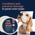 Vets Preferred Paw Balm Pad Protector for Dogs – Dog Paw Balm Soother – Heals, Repairs and Moisturizes Dry Noses and Paws – Ideal for Extreme Weather Season Conditions - 2 Oz