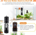 hygger Submersible Aquarium Heater 1200W Fish Tank Heater with Temperature Control & Auto Off Protection for 160-300 Gal