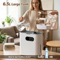 LANUEVA 6.5L Heated Reptile Humidifier with Warm & Cool Mist, Low Noise