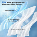 ZOMISIA Cooling Blanket for Medium Dogs - Lightweight Dog Cooling Mat with Breathable Air-Core Fill, Cold Pet Throw Blanket Washable for Summer, Soft Bed Cover, Blue, 30"x40"
