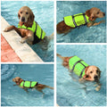Doglay Dog Life Jacket with Rescue Handle, Dog Life Vest for Swimming Boating, Adjustable Reflective Puppy Swim Vest wit