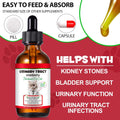 Cat Urinary Tract Infection Treatment, Cat UTI Treatment Drops Supports Bladder, Kidney Stone, Cranberry Kidney Bladder 
