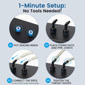BAOSHISHAN Aquarium Chiller Fitting Kit, Water Hose Connector Accessories