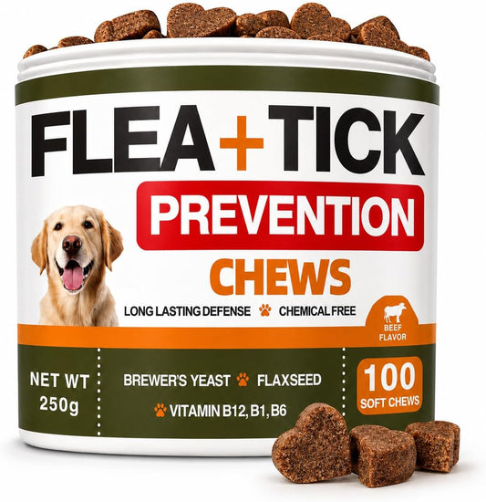 Chewable Flea and Tick Prevention for Dogs
