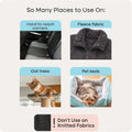 Uproot Cleaner Mini Pet Fur Removal Tool - Pocket-Sized Dog Hair Remover for Car, Clothes, Cat Beds & Tight Corners - by