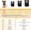 WOYYHO Pet Dog Carrier Backpack Small Dog Front Backpack Ventilated Dog Carrier Back Pack with Storage Pockets, Adjustable Straps & Safety Belt for Travel Hiking Outdoor (Size M: 5-9 lbs, All Black)
