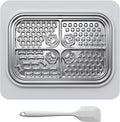 Food Grade Stainless Steel Lick Mat for Dogs, Cat Slow Feeder Mat