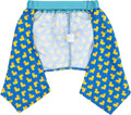 HDE Dog Swim Trunks Hawaiian Board Shorts Beach Pool Swimsuit for XS to XXL Dogs Rubber Ducks - XL