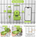 Automatic Pet Food Water Dispenser, Auto Gravity Pet Feeder Water Bottle Set for Cage, Feeding Station for Puppy Kitten 