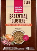 The Honest Kitchen Essential Clusters Whole Grain Beef & Chicken Recipe, Vet-Recommended Human Grade Dry Dog Food for Ad