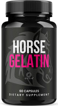 Horse Gelatin for Men - Official HorseGelatin Pill Advanced Premium Formula Support Maximum Strength, All Natural Ingred