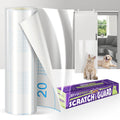 JINVOGREEN Cat Scratch Furniture Protector, 196.8" x 11.8" Couch Protector from Cat Claws, Thickened Transparent Self-Adhesive Furniture Protectors for Couch Protection from Cat Scratching