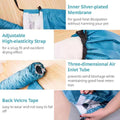 MANON ROSA Dog Drying Bag – Quick Dry Pet Hair Drying Suit for Small, Medium & Large Dogs and Cats, 360° Air Circulation