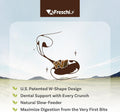 A Freschi srl Air-Dried Dog Food – Real Buffalo & Salmon Recipe - All Natural, High Protein, Grain Free, Limited Ingredient w/W-Shaped Pieces (1 lb)
