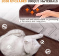 NWK Self Warming Thermal Pet Mat for Dogs and Cats (Coffee Brown, Small)