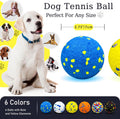 6 Pack Dog Balls Tennis Ball for Aggressive Chewers Indestructible Dog Toys