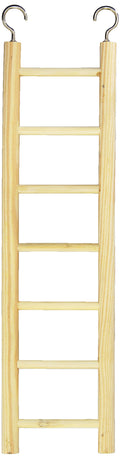 Prevue Pet Products BPV384 Birdie Basics 7-Step Wood Ladder for Bird, 12-Inch