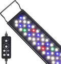 hygger 14W LED Aquarium Light, 12-18 Inch Fish Tank Light with Timer Auto On/Off, Sunrise Sunset Mode, Adjustable Bright