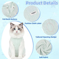 Coppthinktu Cat Recovery Suit Cat Onesie, Cat Spay Recovery Suit Female