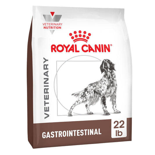 Royal Canin Veterinary Diet Canine Gastrointestinal Adult Dry Dog Food, 22 lb Bag