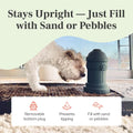 Small Dog Fire Hydrant 4x7 Silicone Soft Potty Training Aid for Small Breeds Under 10lbs Toy Breeds Indoor Outdoor Train