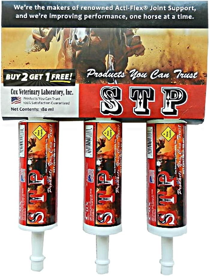 STP Oral Paste for Horses. Helps Relieve Pain and Inflammation. Highly Palatable. Safe, Natural Ingredients. Easy-Dose S