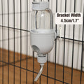 Pet Water Bottle for Cage Crate 17oz Non-Drip Water Dispenser for Small Animal Rabbit Bunny Guinea Pig Chinchilla Ferret