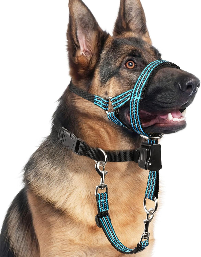 BARKLESS No Pull Dog Head Collar for Gentle Training Walking, Head Halter