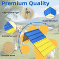 koretech Dog Agility A Frame for Large Dogs, 82” x 23” Dog Agility Course Backyard Set, Dog Agility Equipment Outdoor for Jumping Climbing
